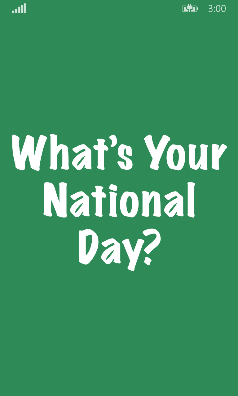 Is There A National Day For Every Day