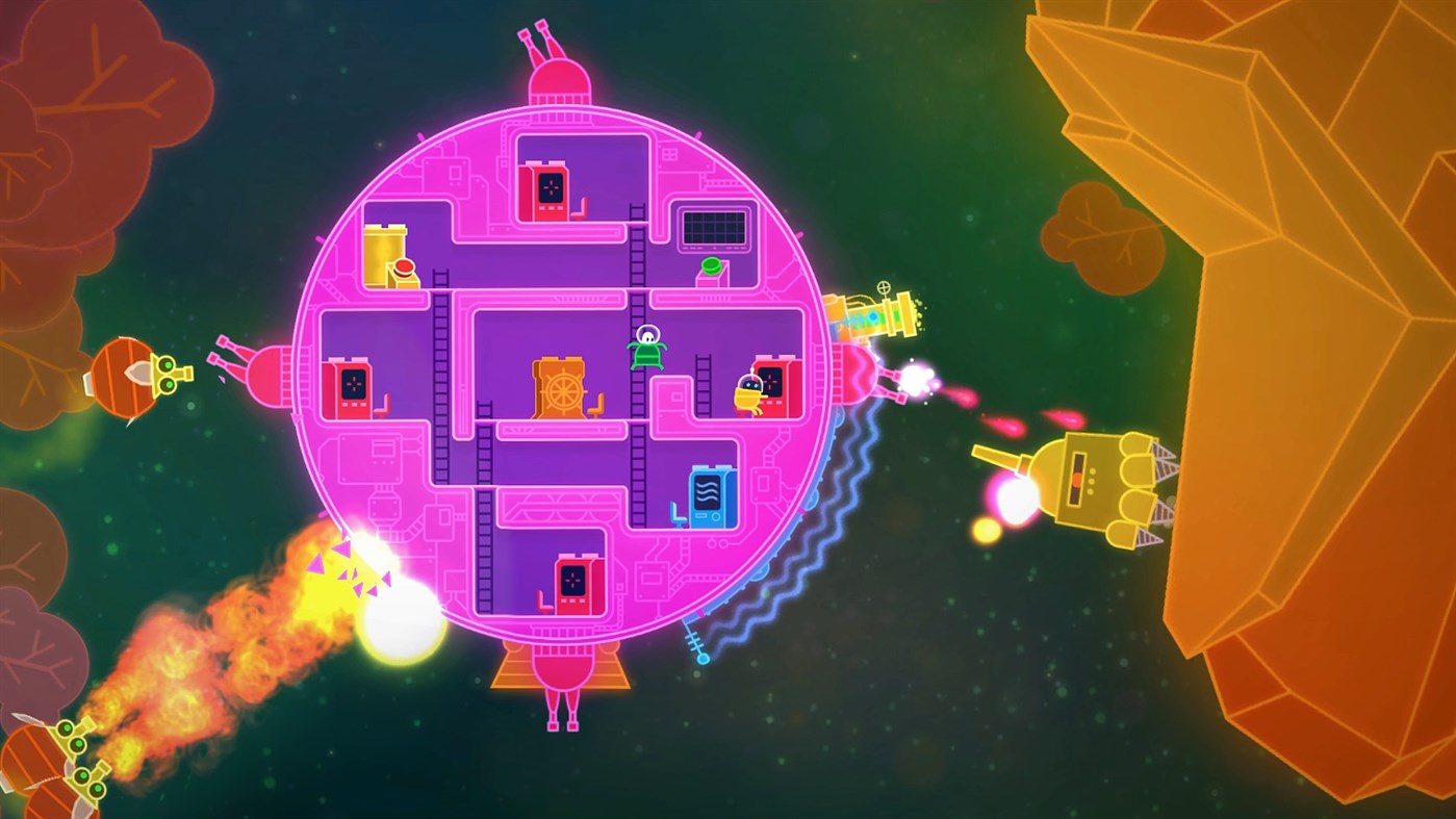 #1. Lovers in a Dangerous Spacetime (Xbox) Podle: Asteroid Base Inc.