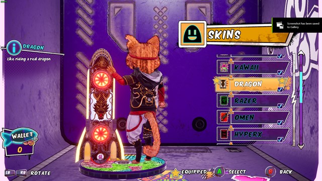 Gori: Cuddly Carnage - Dragon Skin Pack screenshot 3