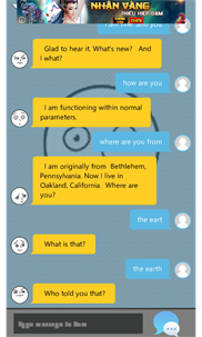 Chatting ROBOT screenshot 1