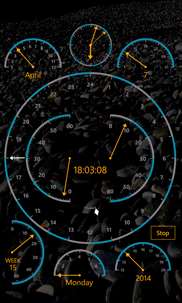 Modern Clock II screenshot 4