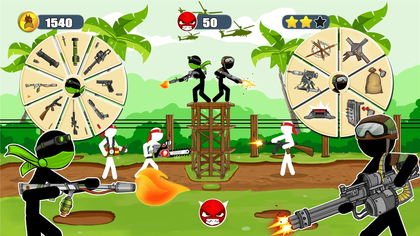 #3. Stickman Army : The Resistance (Windows) 由: Playtouch