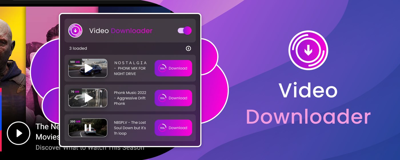 Video Downloader marquee promo image