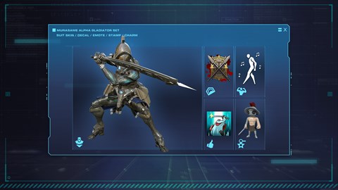 Murasame Alpha Gladiator Set