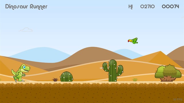 Dinosaur Runner screenshot 1