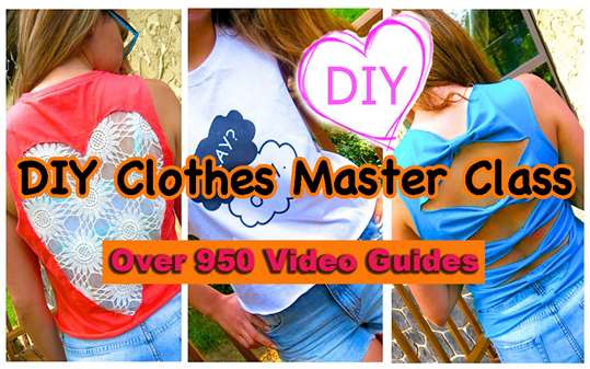 DIY Clothes Master Class screenshot 1