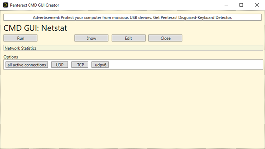 Penteract CMD GUI Creator screenshot 4