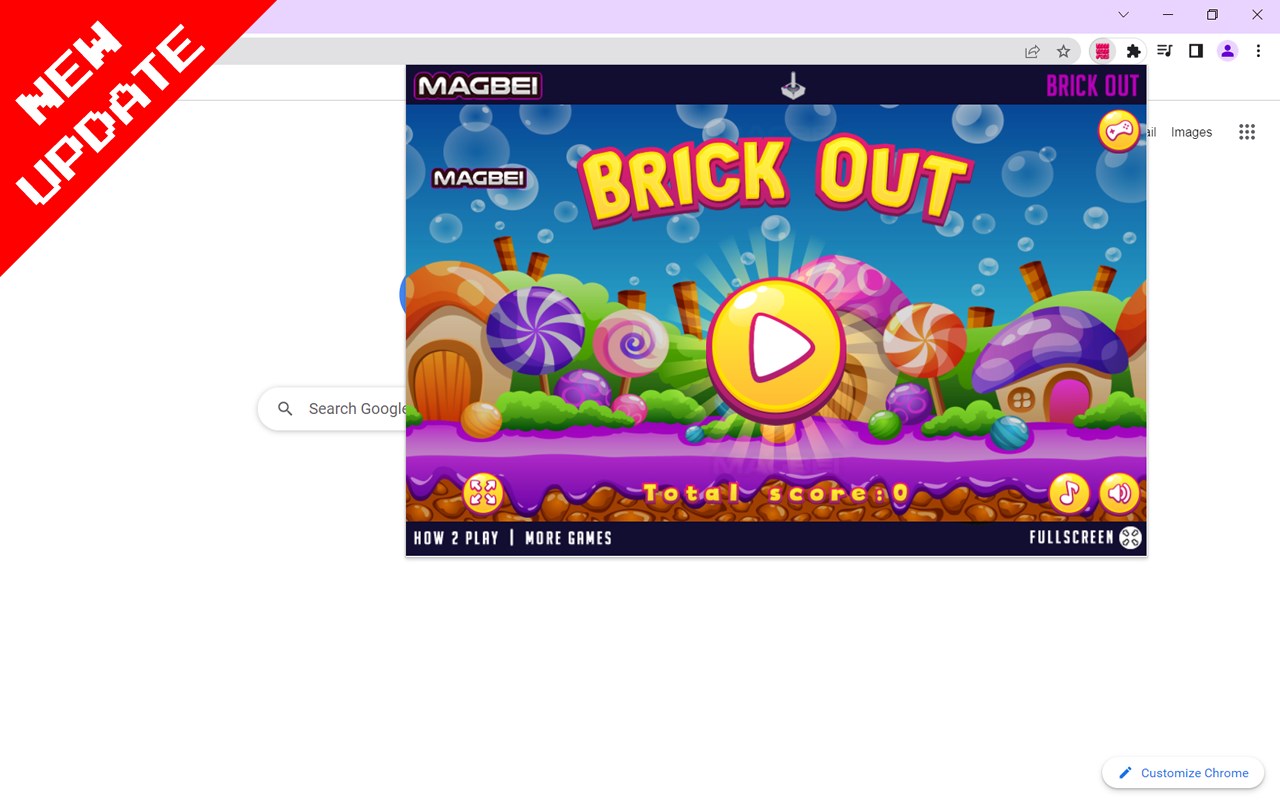 Brick Out Game - Runs Offline