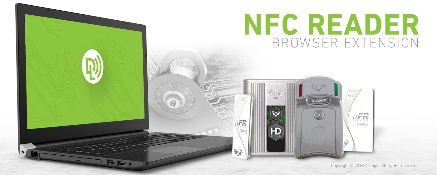 NFC Reader - Browser Extension marquee promo image
