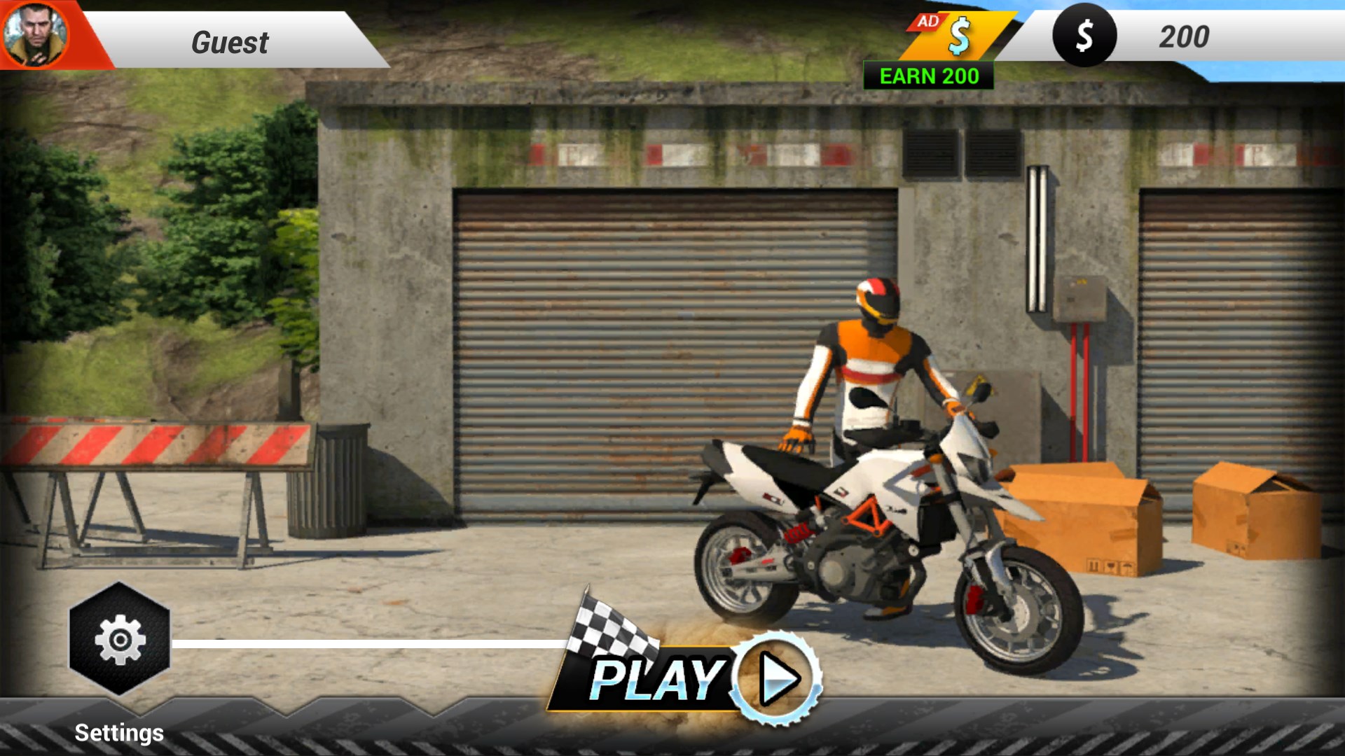 Screenshot 2 Dirt Bike Stunts 3D windows
