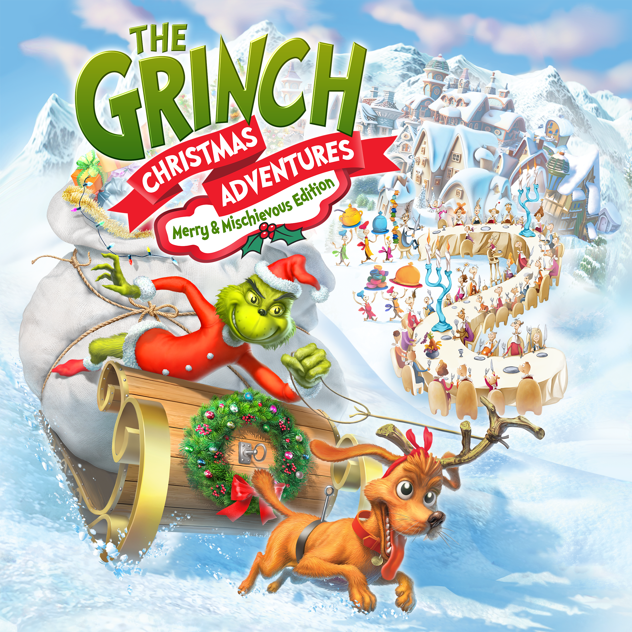 O Grinch: Aventuras de Natal - Edição Alegre e Travessa