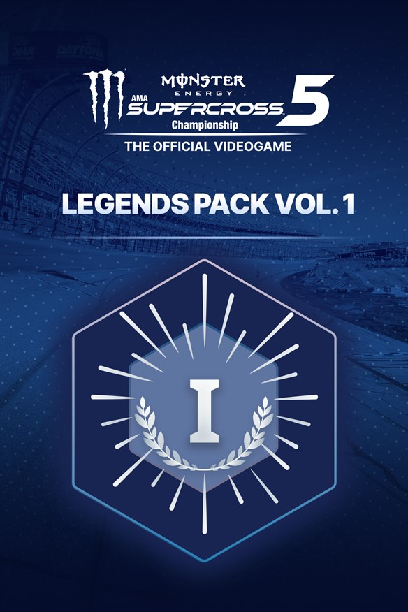 Monster Energy Supercross 5 - Legends Pack Vol. 1 Xbox Series X|S and Xbox One cover art