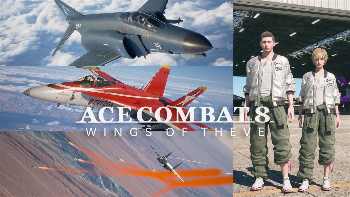 ACE COMBAT 8: WINGS OF THEVE - Customizable Cosmetic Set