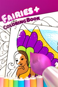 Fairies Coloring Book +