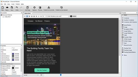 RocketCake Responsive Website Designer Free screenshot 5