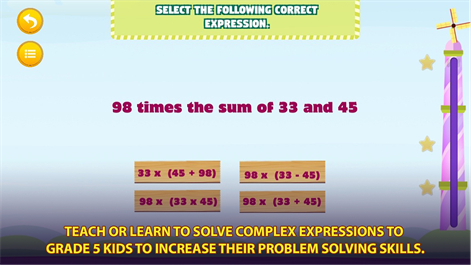 5th Grade Maths Algebra Learning Geometry Screenshots 1