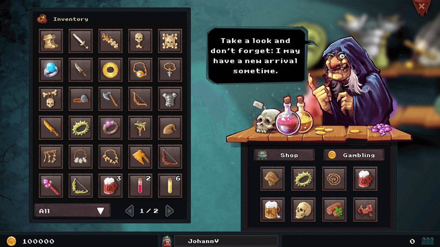 #1. Dungeon Rushers: Crawler RPG (Xbox) Podle: Plugin Digital