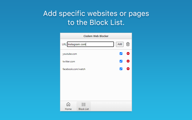 Cisdem Web Blocker