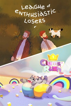 Cover poster for League of Enthusiastic Losers + Clumsy Rush