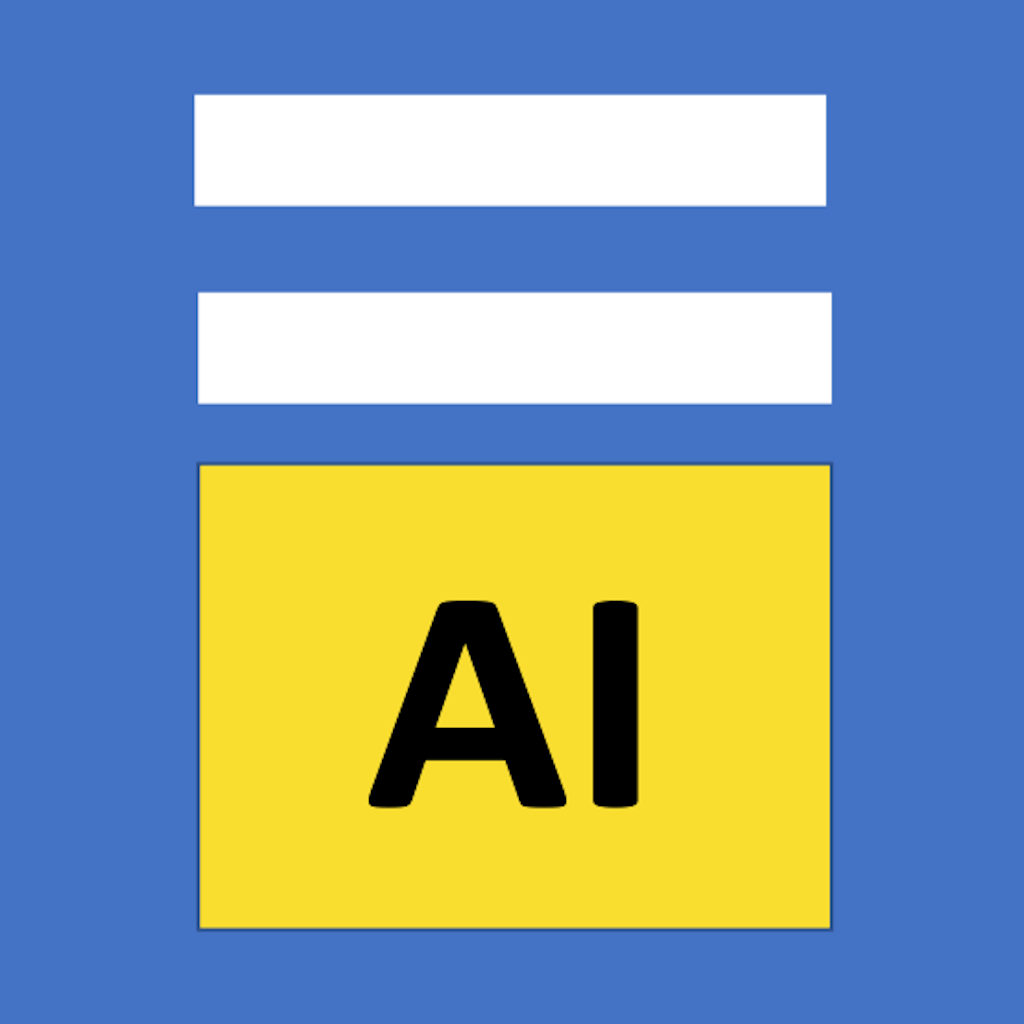 Office document templates with ChatGPT icon