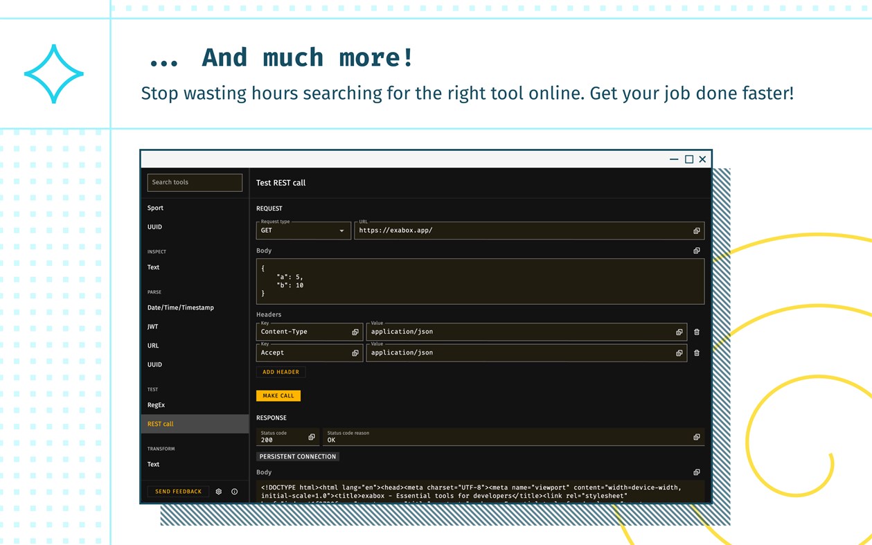 #9. exabox —Developer survival kit (Windows) 由: Alberto Malagoli