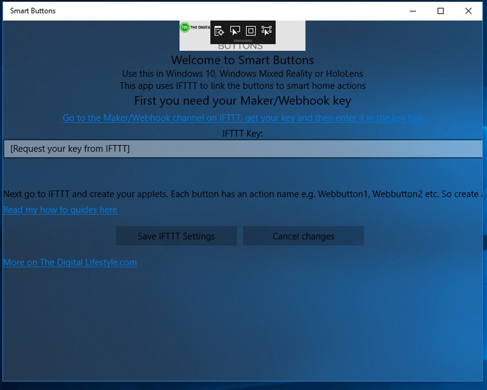#3. Smart Buttons by The Digital Lifestyle (Windows) Door: TheDigitalLifestyle.com