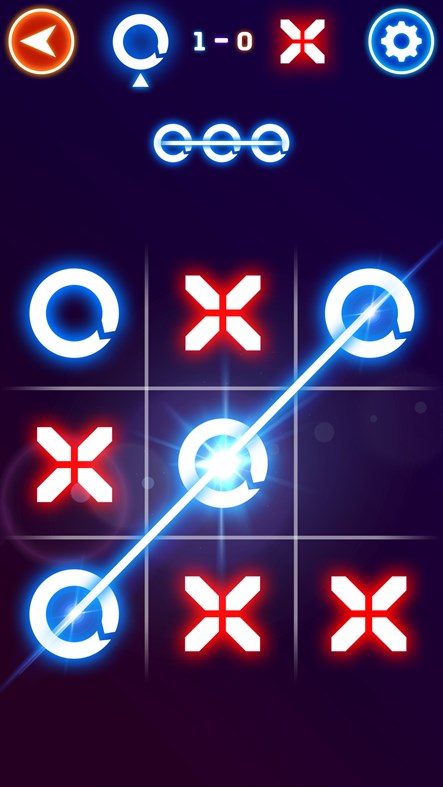 #2. Tic Tac Toe Multiplayer Puzzle XO (Windows) بواسطة: PiEGame