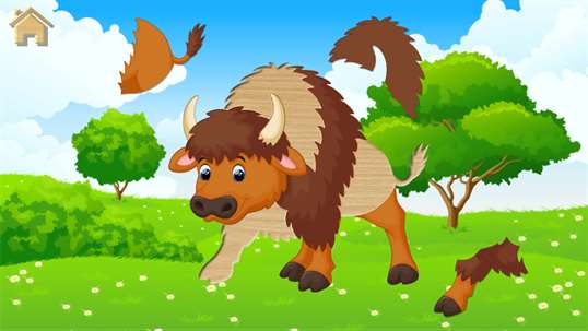 Kids Puzzles game for toddlers. Animal jigsaw for children 2-4 screenshot 2