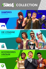 Collection Les Sims™ 4 - Vie Citadine, Vampires, Accessoires Vintage