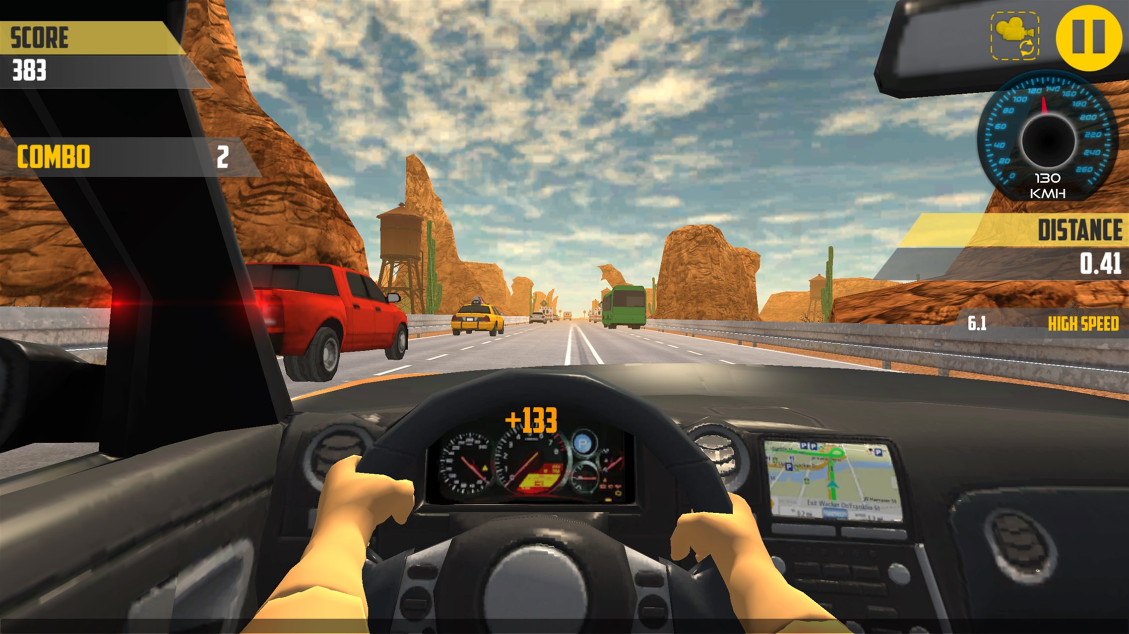 Crazy Highway Traffic Racer - Windows'ta ücretsiz indir ve yürüt