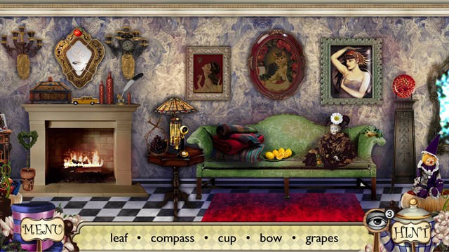 Alice Through the Looking Glass: Hidden Objects screenshot 1