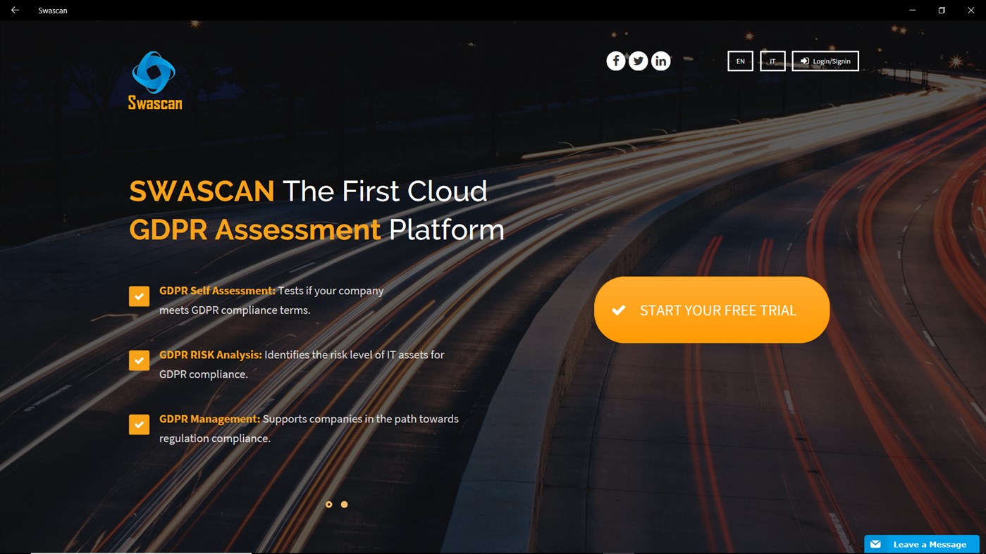 #2. GDPR Assessment SWASCAN (Windows) Podle: Business Competence