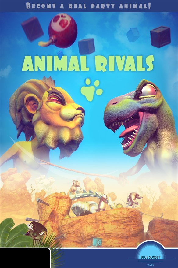 Animal Rivals Xbox Series X|S and Xbox One cover art