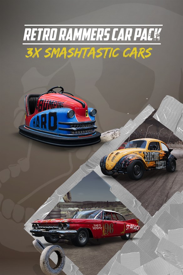 Retro Rammers Car Pack Xbox Series X|S and Xbox One cover art