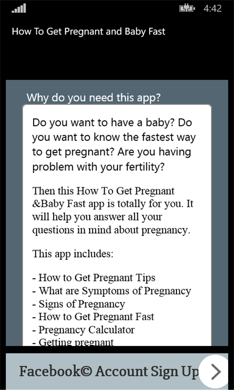 How To Get Pregnant and Baby Fast Screenshots 2