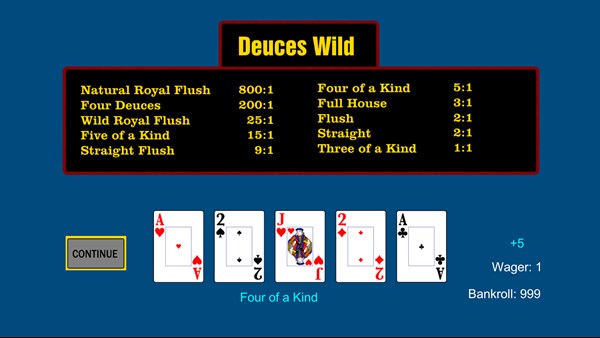 Video Poker 2017 — 5