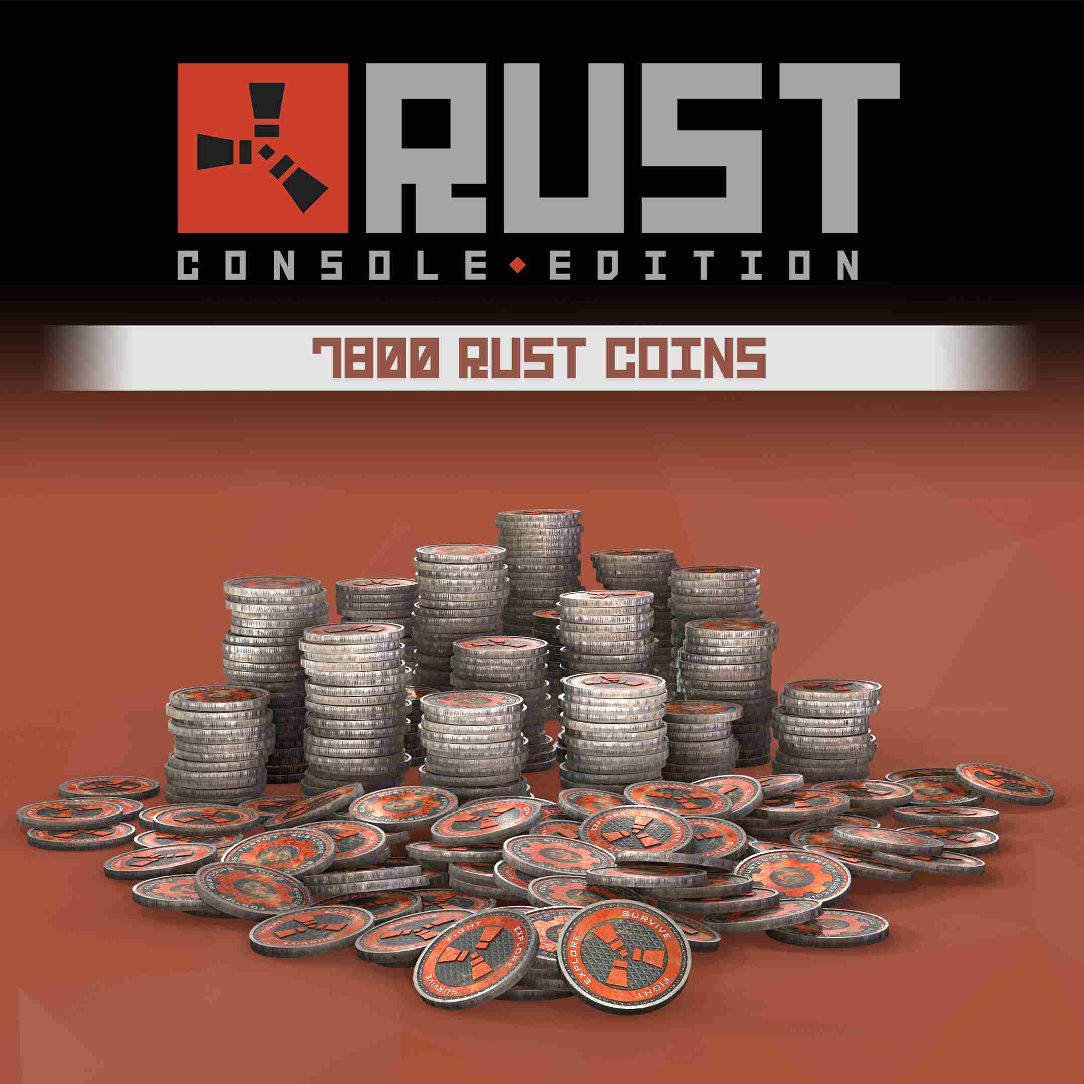 Rust Console Edition - 7800 Rust Coins