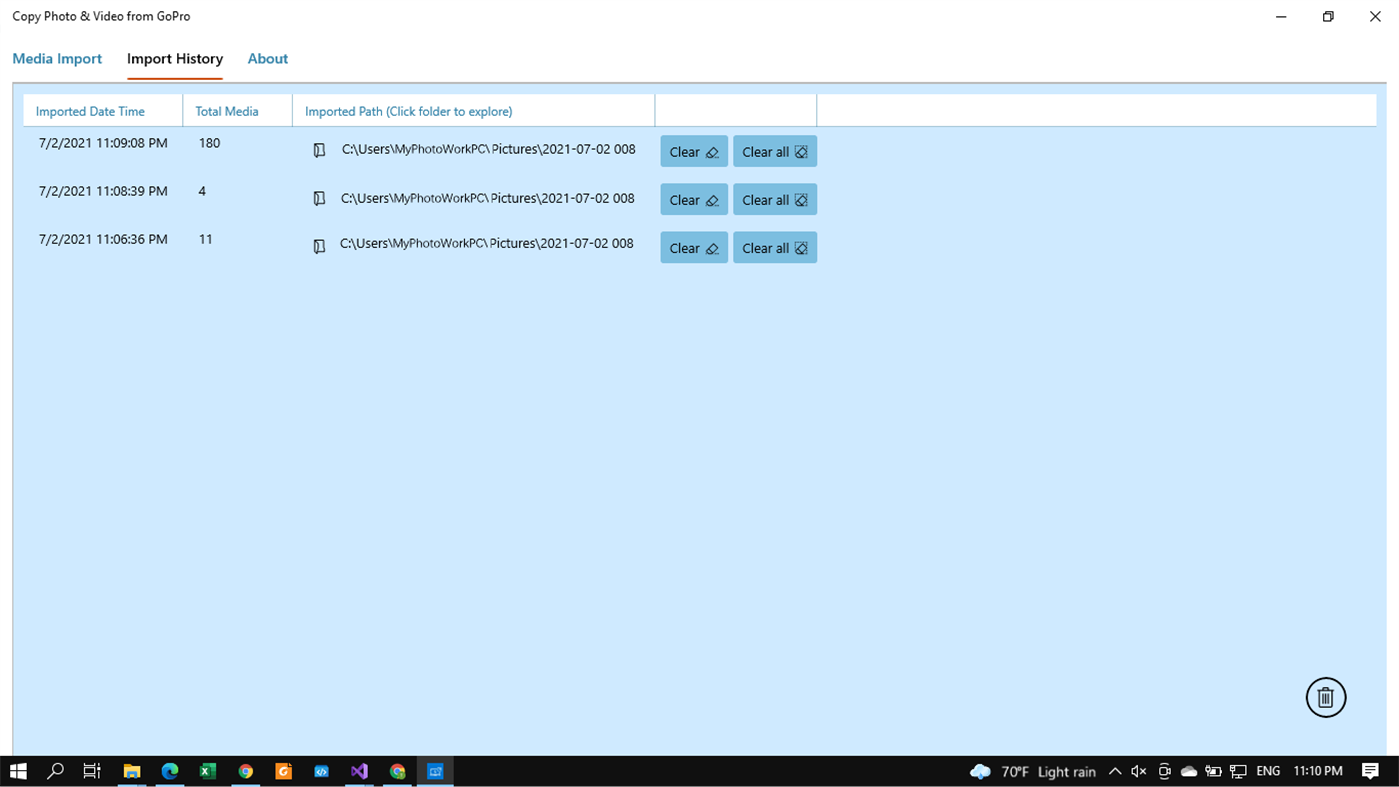 #3. CamsCopy - Camera to PC Transfer (Windows) By: TwoDigit Lab