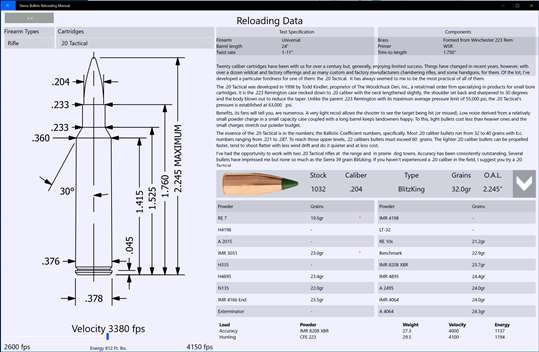 Sierra Reloading Manual Edition VI screenshot 3