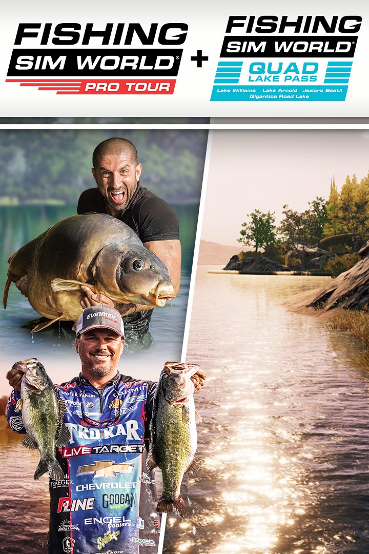Fishing Sim World: Pro Tour + Quad Lake Pass