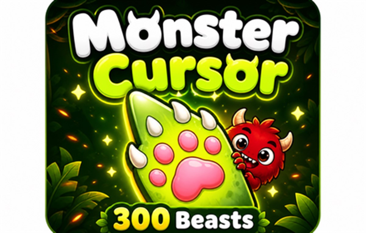 Monster Cursor - Cartoon Beast Mouse