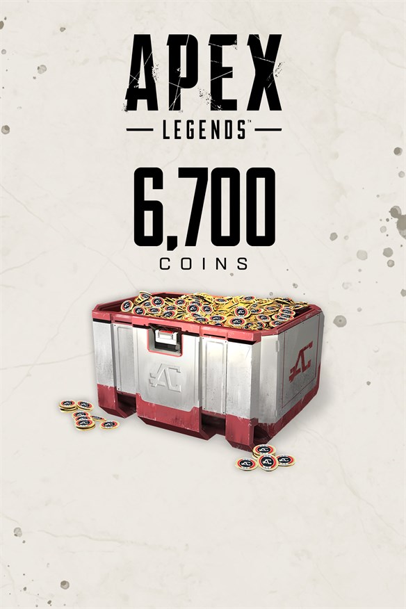 Apex Legends – 6,000 (+700 Bonus) Apex Coins