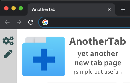 AnotherTab - New Tab page small promo image