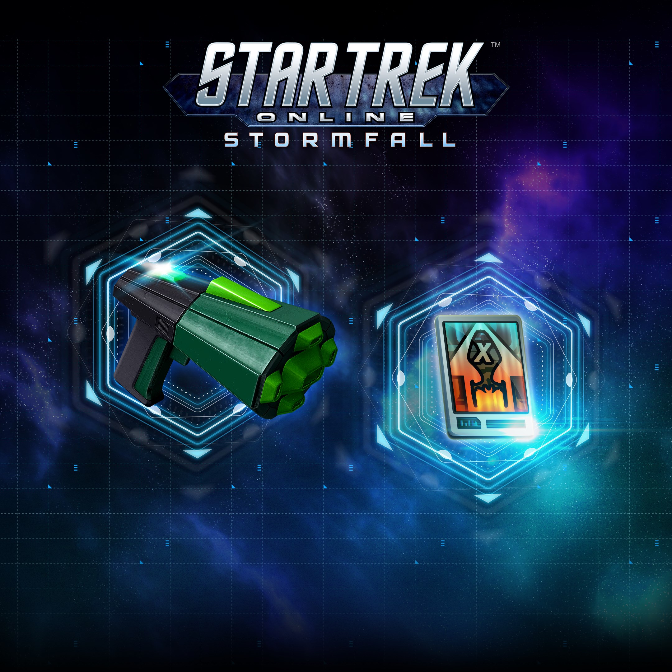 Star Trek Online — эксклюзивный набор Verdant Multibarrel Phaser Pistol Pack