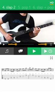 Slap Bass Lessons Beginners LITE screenshot 1
