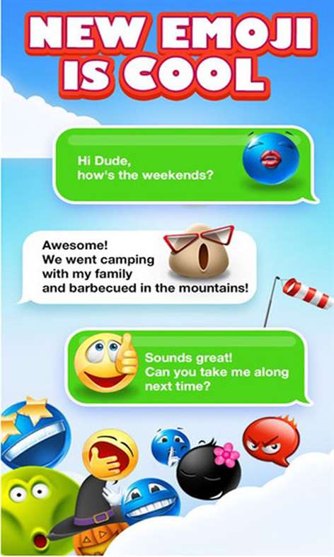 EMOJI STICKERS : for whatsapp, facebook, twitter Screenshots 2