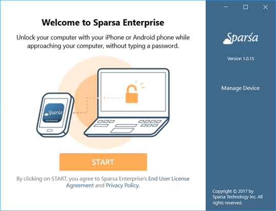 Sparsa Enterprise screenshot 1