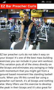 Biceps Exercise Guides screenshot 4