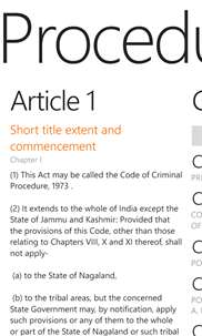 Code of Criminal Procedure screenshot 3
