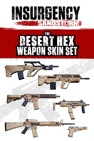 Insurgency: Sandstorm - Desert Hex Weapon Skin Set